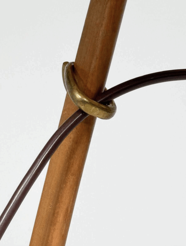 Mid-Century Floor Lamp Model 2076 "Dornstab" by J.T Kalmar, Austria, 1950s - Image 3
