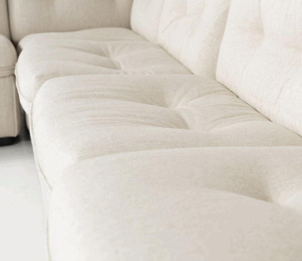 Mid-Century Modern Sofa/ Sofa Bed, Italy, New Upholstery - Image 4