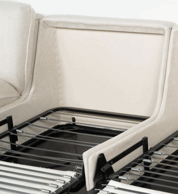 Mid-Century Modern Sofa/ Sofa Bed, Italy, New Upholstery - Image 15