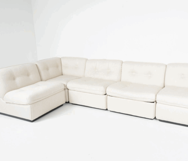 Mid-Century Modern Sofa/ Sofa Bed, Italy, New Upholstery - Image 13