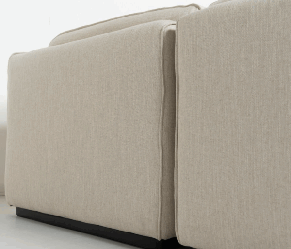 Mid-Century Modern Sofa/ Sofa Bed, Italy, New Upholstery - Image 9