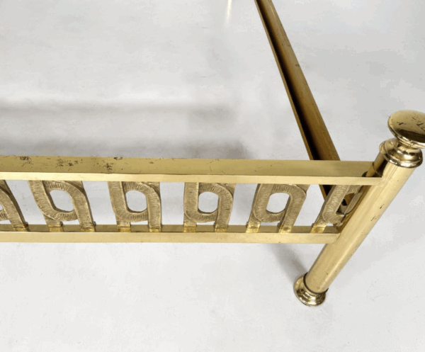 Mid-Century Brass Bed by Angelo Brotto, Esperia, Italy, 1970s - Image 6