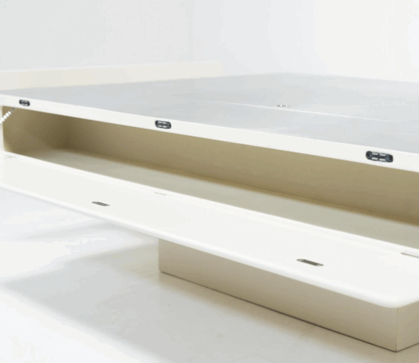 White Caori Coffee Table by Vico Magistretti for Gavina, Italy, 1960s - Image 5