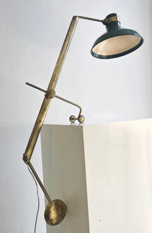Counterbalance Table Lamp "Libra-Lux" by Roberti Menghi for Lamperti and Co - Image 10