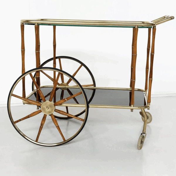 Mid-Century Modern Drinks trolley, 1970s - Image 6