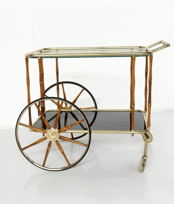 Mid-Century Modern Drinks trolley, 1970s - Image 5