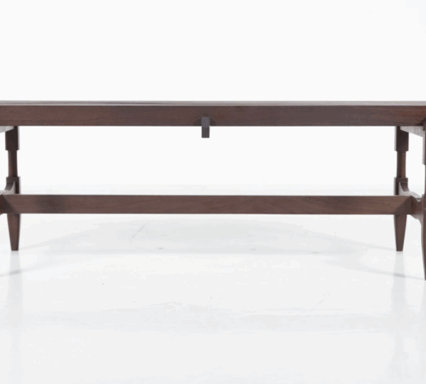 Mid-Century Modern Wooden Bench by Ico and Luisa Parisi, Italy, 1950s - Image 2