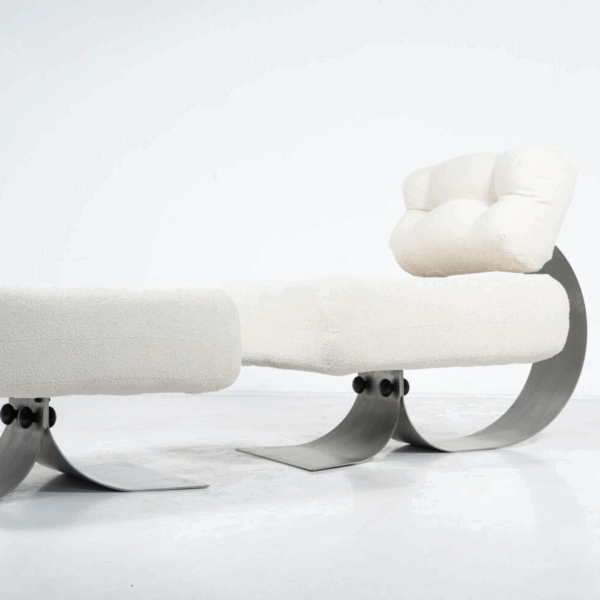 "Alta" Lounge Chair and Ottoman by Oscar Niemeyer for Mobilier International - Image 13