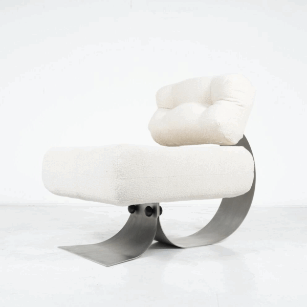 "Alta" Lounge Chair and Ottoman by Oscar Niemeyer for Mobilier International - Image 4