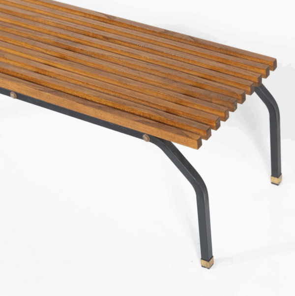 Mid-Century Modern Luggage Bench, Italy, 1960s - Image 5