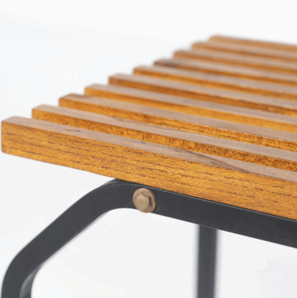 Mid-Century Modern Luggage Bench, Italy, 1960s - Image 3