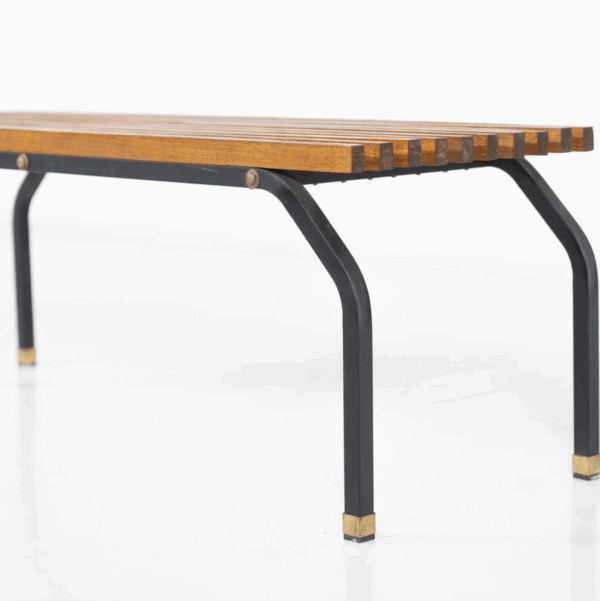 Mid-Century Modern Luggage Bench, Italy, 1960s - Image 2