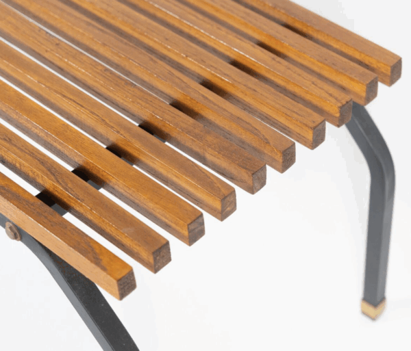 Mid-Century Modern Luggage Bench, Italy, 1960s - Image 8