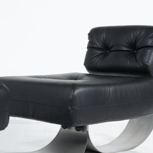 "Alta" Lounge chair and Ottoman by Oscar Niemeyer for Mobilier International - Image 11