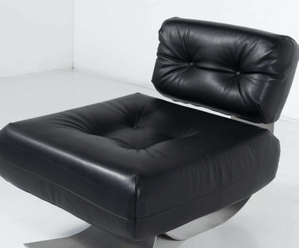 "Alta" Lounge chair and Ottoman by Oscar Niemeyer for Mobilier International - Image 4
