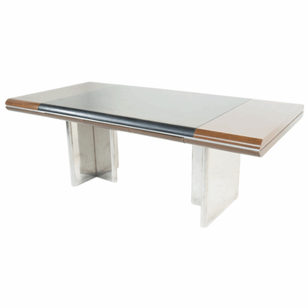 Mid-Century Modern Italian Desk by Hans von Klier for Skipper, 1970s