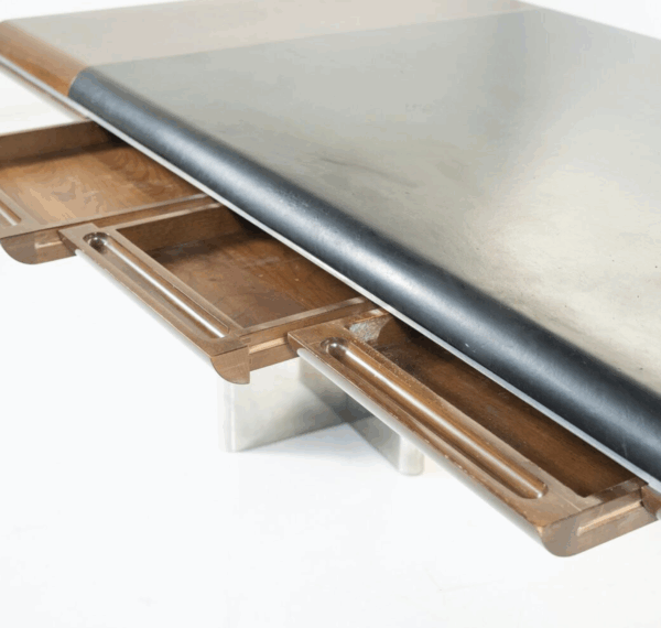 Mid-Century Modern Italian Desk by Hans von Klier for Skipper, 1970s - Image 3