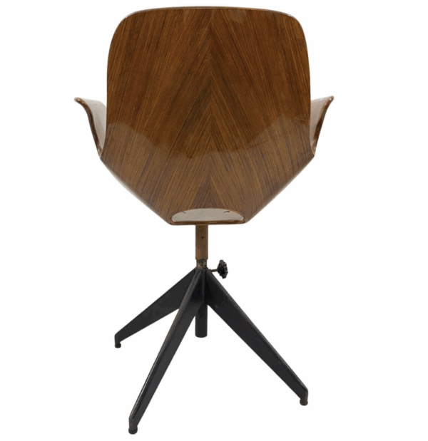 "Medea" Desk Chair by Vittorio Nobili for Fratelli Tagliablue, Italy, 1950s - Image 4