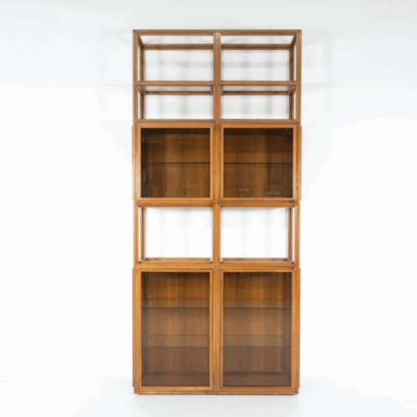 Mid-Century Modern Shelves, Wood and Glass - Image 15