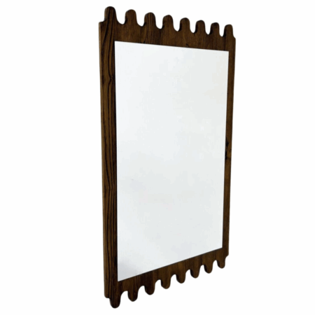 Contemporary Wooden Mirror, Italy - 2 Available