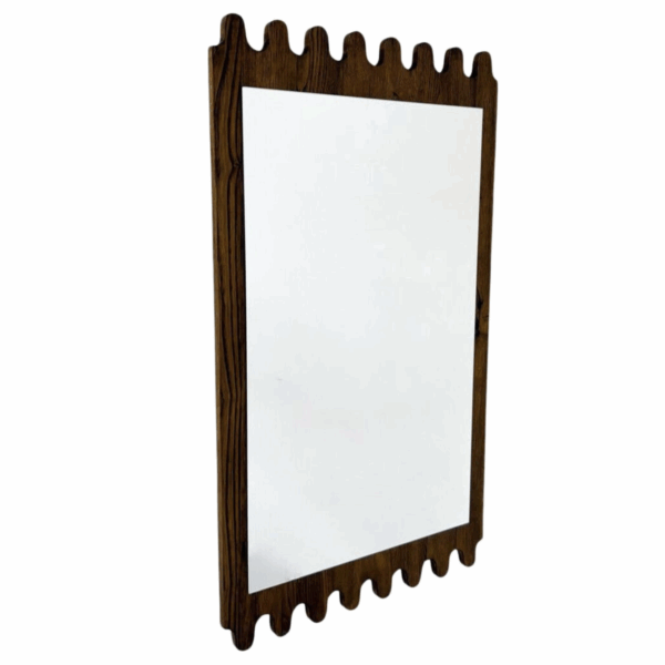 Contemporary Wooden Mirror, Italy - 2 Available