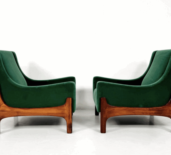 Pair of Mid-Century Italian Armchairs, 1960s - Image 6