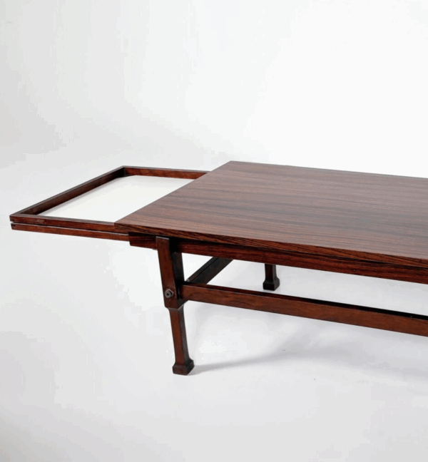 Mid-Century Modern Extendable Coffee Table, Italy, 1960s - Image 4