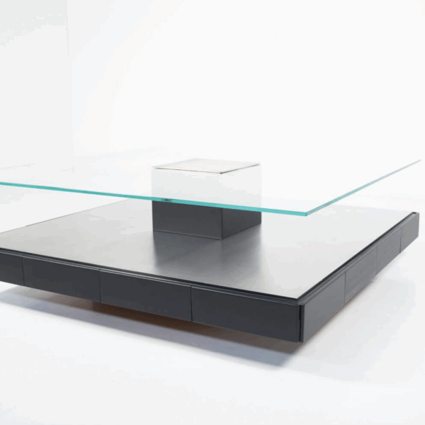 Mid-Century Modern Tecno T147 Coffee Table by Marco Fantoni, Italy, 1970s - Image 10