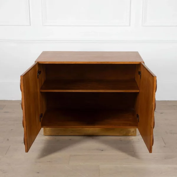 Contemporary  Sculptural Brutalist Cabinet - Image 6