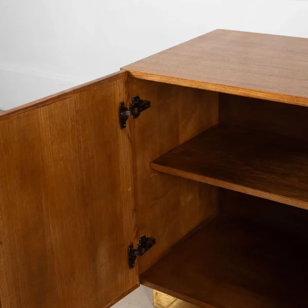 Contemporary  Sculptural Brutalist Cabinet - Image 7