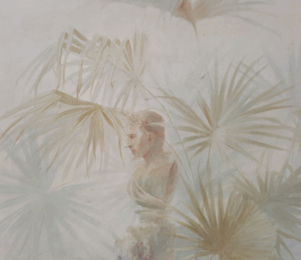 Large Decorative Canvas, Circa 1900, Signed A. Hubert - Image 9