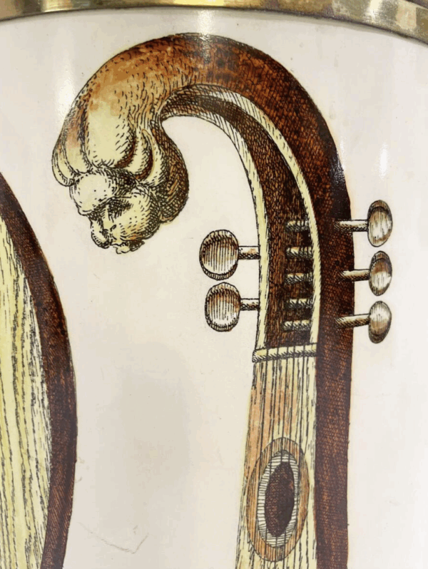 Mid-Century Fornasetti Umbrella Stand - Italy 1950s - Image 7