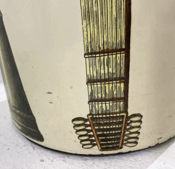 Mid-Century Fornasetti Umbrella Stand - Italy 1950s - Image 6