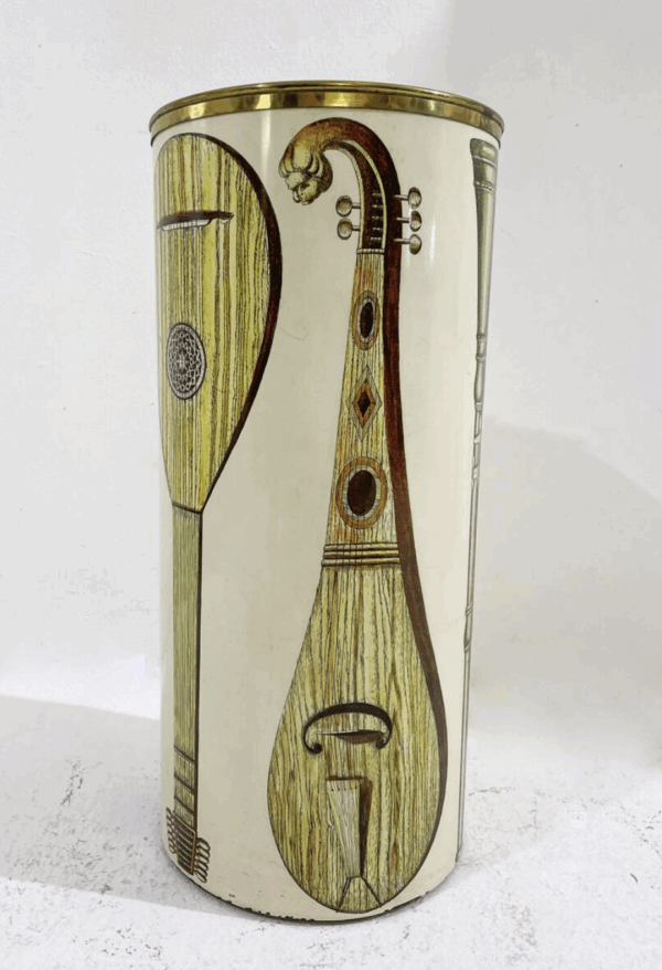 Mid-Century Fornasetti Umbrella Stand - Italy 1950s - Image 4