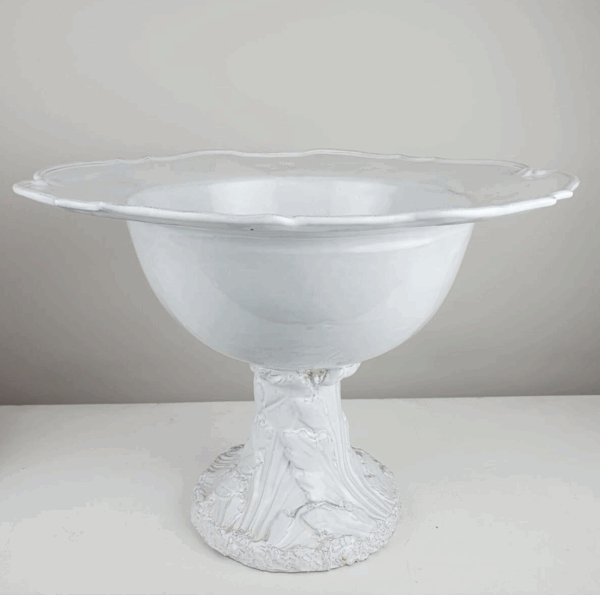 Large Covered Earthenware Vase, Late 19th Early 20th - Image 5