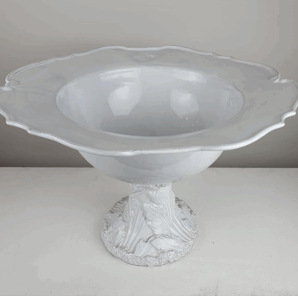 Large Covered Earthenware Vase, Late 19th Early 20th - Image 3