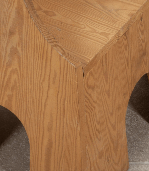 Fratina Chair by Mario Ceroli for Mobili Nella Valle for Poltronova, Italy 1972 - Image 4