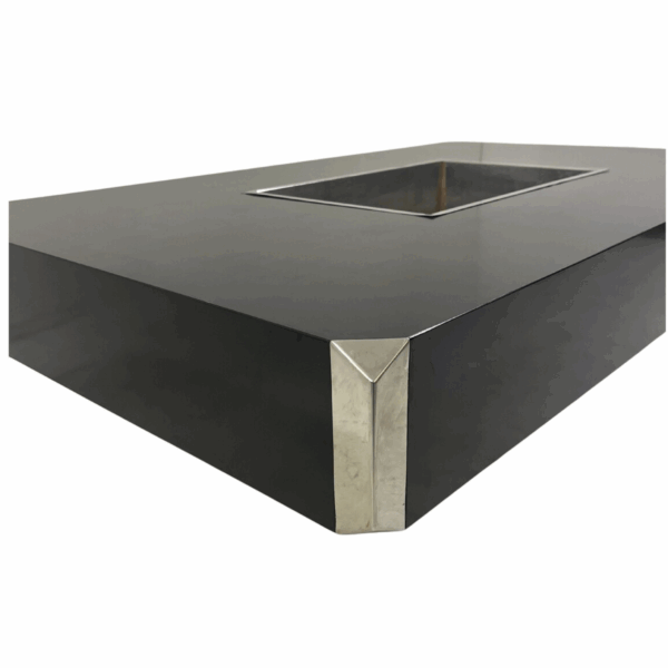 Mid-Century Modern "Alveo" Coffee Table by Willy Rizzo for Mario Sabot, 1970s - Image 3