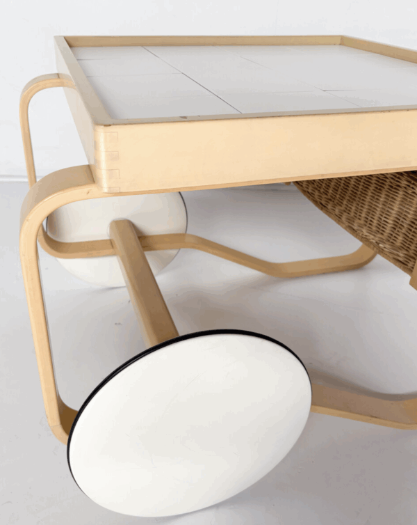 Mid-Century Modern Trolley Model 900 by Alvar Aalto for Artek, 1950s - Image 6