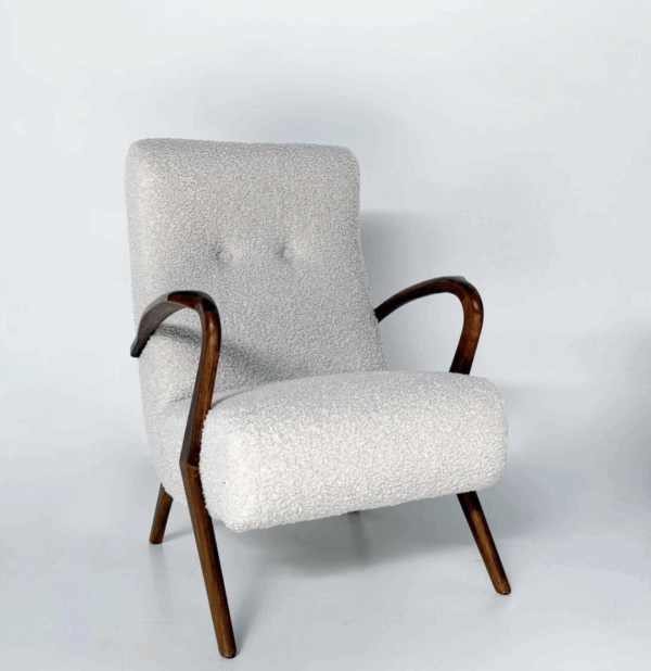 Contemporary Pair of Armchairs, Italy - Image 3