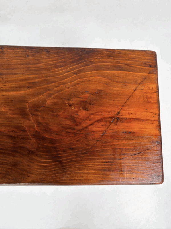 Mid-Century Modern Large Wooden Bench, Italy, 1960s - Image 7