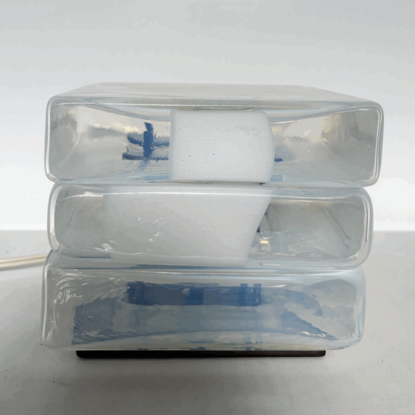 Mid-Century Table Lamp in Murano Glass By Carlo Nason, Italy, 1960s - Image 4