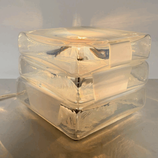 Mid-Century Table Lamp in Murano Glass By Carlo Nason, Italy, 1960s - Image 3