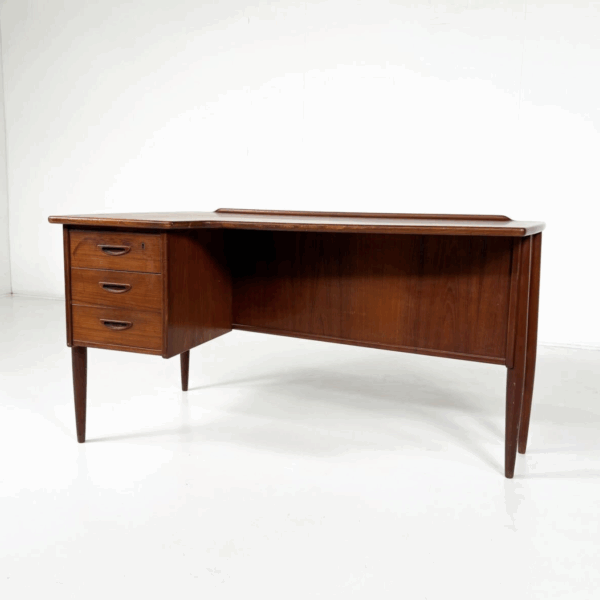 Boomerang Desk A10 by Göran Strand for Lelangs Möbelfabrik, 1960s - Image 11