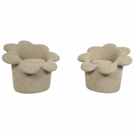 Pair of " Flowers" Armchairs, Contemporary, Italy
