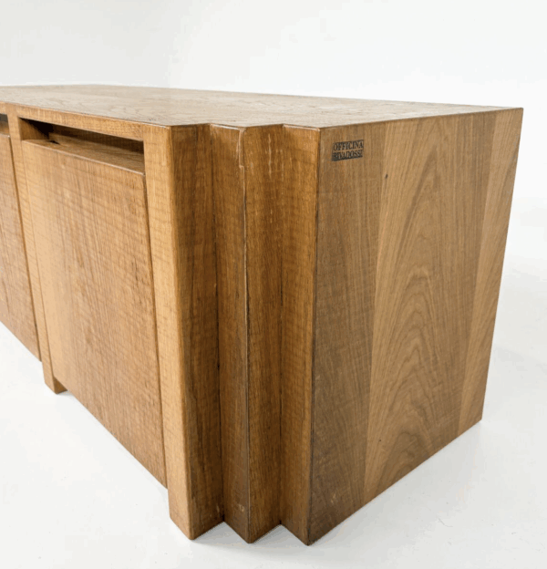 Mid-Century Low Sideboard by Officina Rivadossi, 1970s - Image 4