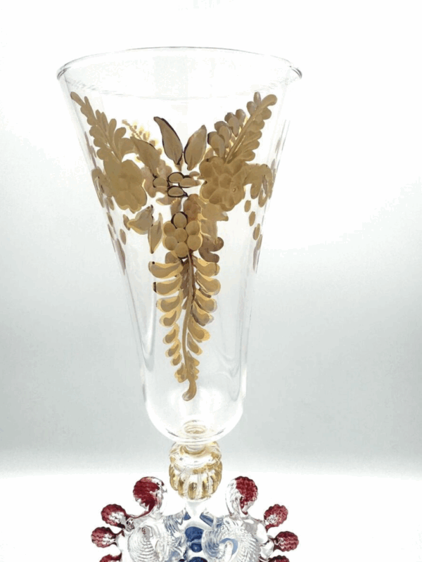 8 Venetian Glasses - Image 12