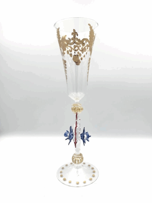 8 Venetian Glasses - Image 10