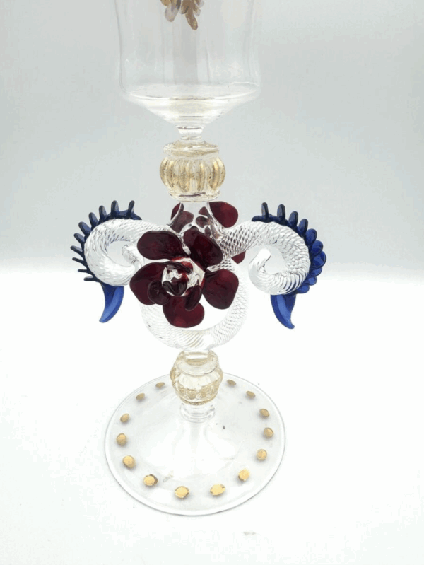 8 Venetian Glasses - Image 7