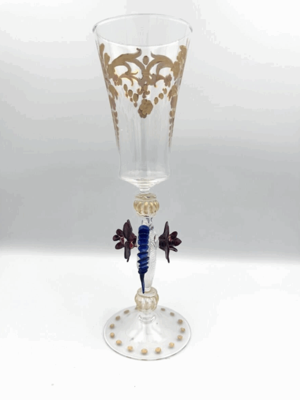 8 Venetian Glasses - Image 6